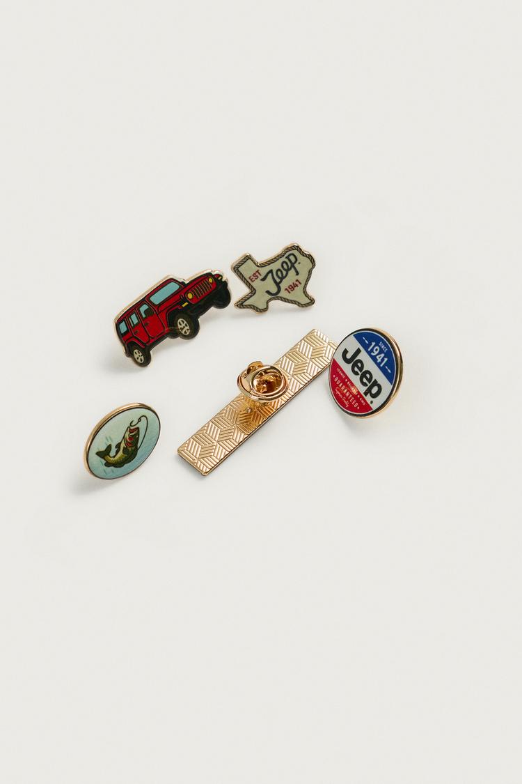 PACK DE 5 PINS JEEP®