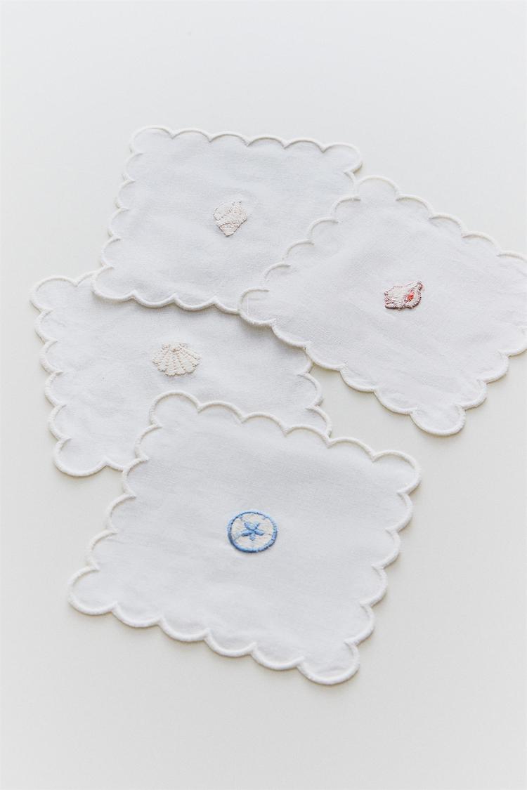 PACK BASES PARA COPOS RAMI CONCHAS (PACK DE 4)