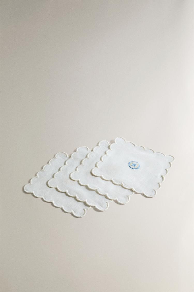 PACK BASES PARA COPOS RAMI CONCHAS (PACK DE 4)