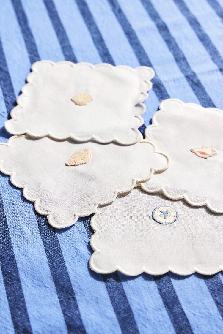 PACK BASES PARA COPOS RAMI CONCHAS (PACK DE 4)